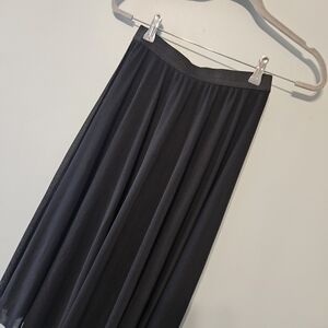 Shinestar Black Women's Layered Skirt